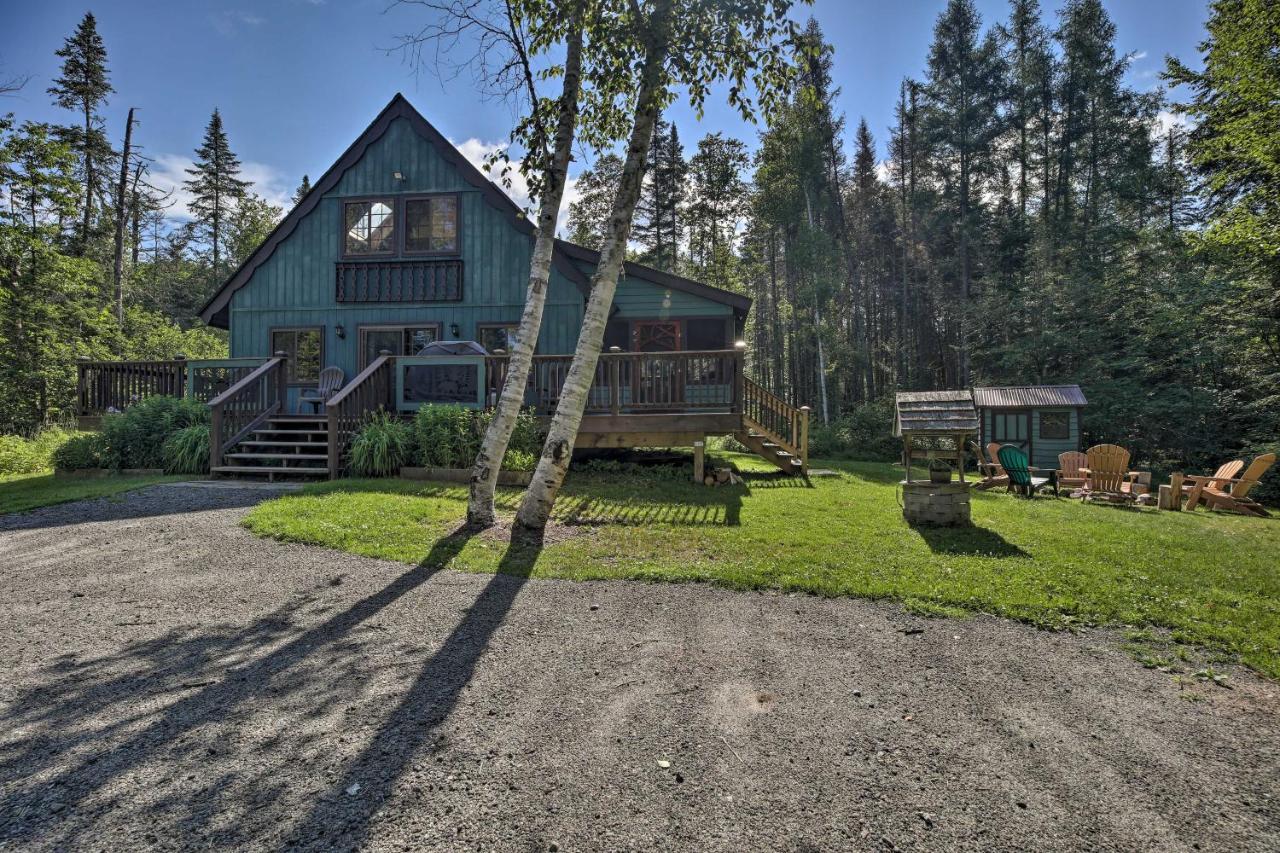 Lake Placid Chalet Deck And Forest Views! エクステリア 写真