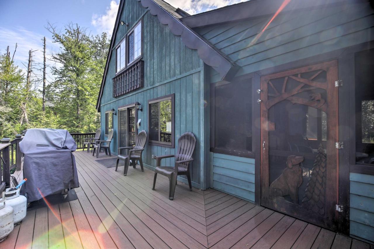 Lake Placid Chalet Deck And Forest Views! エクステリア 写真